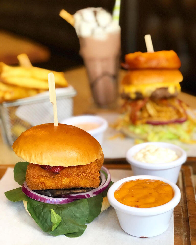 Farm Fresh Burgers & Shakes Food Photo