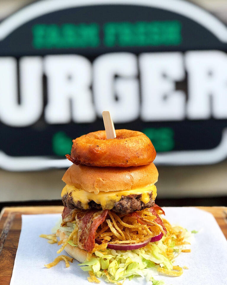 Farm Fresh Burgers & Shakes Food Photo