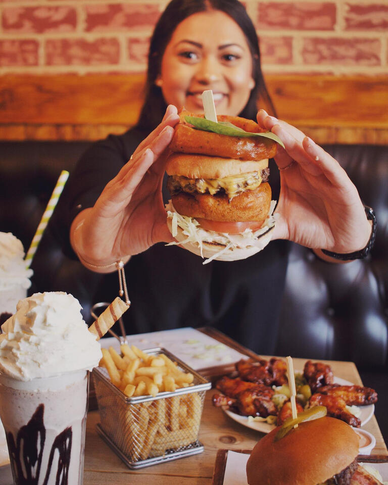 Farm Fresh Burgers & Shakes Food Photo